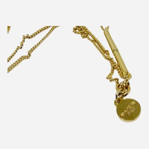 Alexander McQueen Necklace RARE Dbl Link w Cuban Link & McQueen Logo NWOT​​​​​​​ - Picture 5 of 5